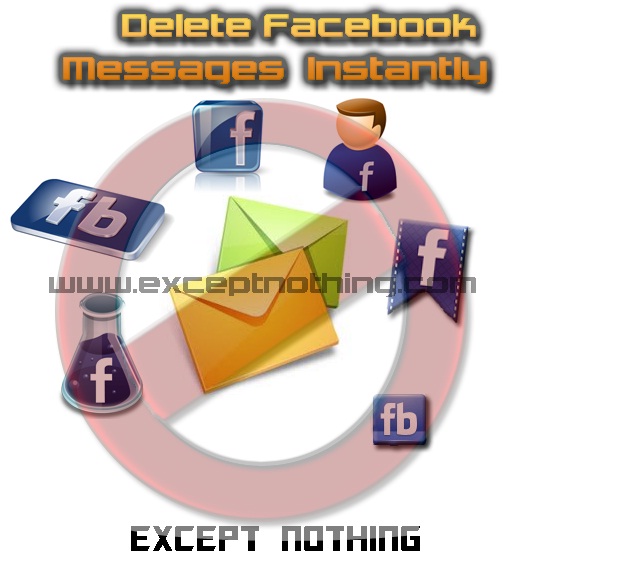 Delete Facebook Messages Instantly