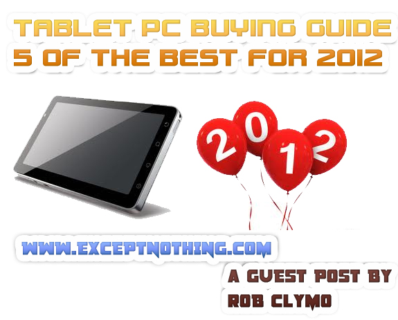 5 Best Tablets of 2012