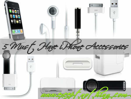 5 Must Have iPhone Accessories
